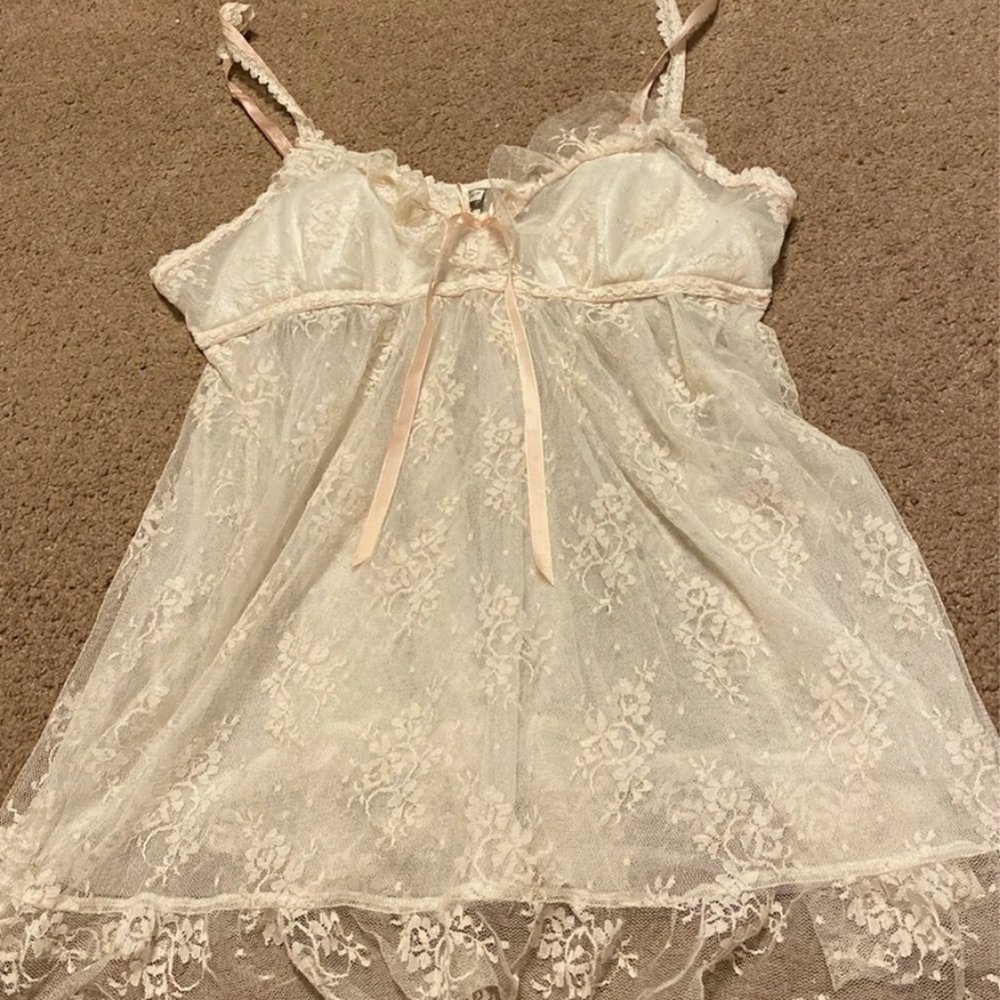 Lingerie slip dress
